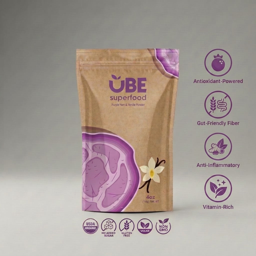 Ube Superfood Organic Ube Powder bag