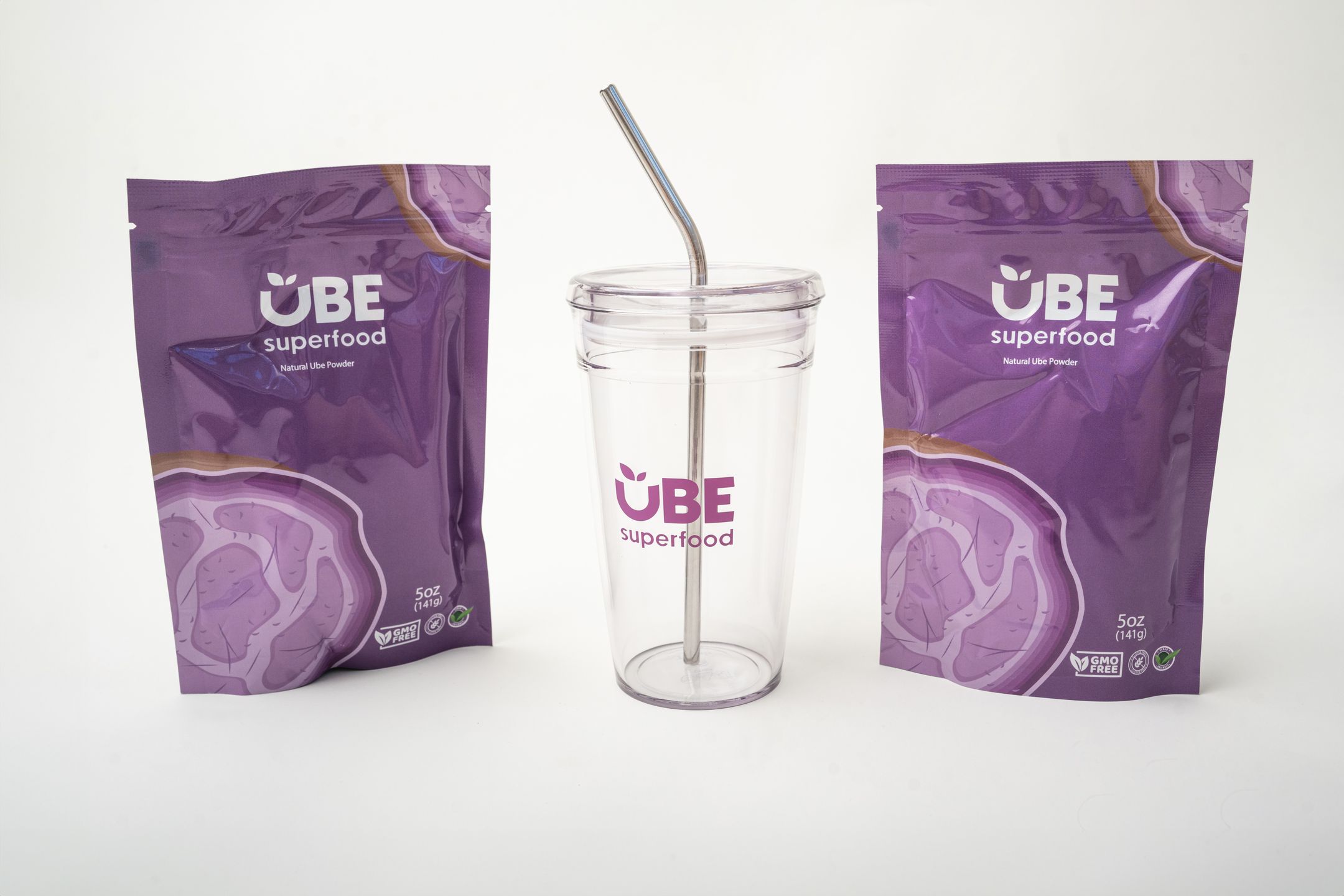 Unbreakable Ube glass to go (450ml/16oz)