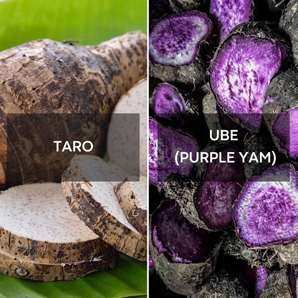 Ube vs. Taro: The Ultimate Guide to the Purple Root Veggies