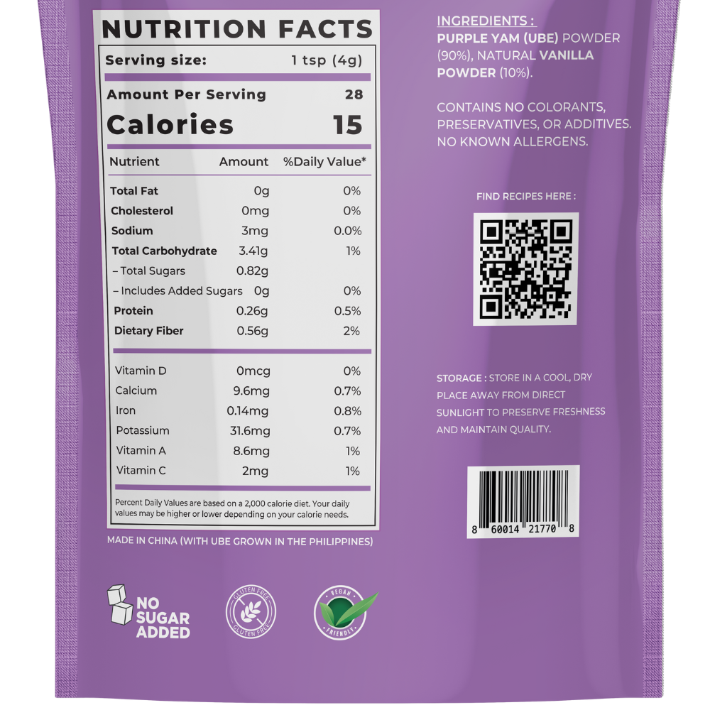 Ube Powder Hs Code Ube powder (USDA Organic) – Ube Superfood