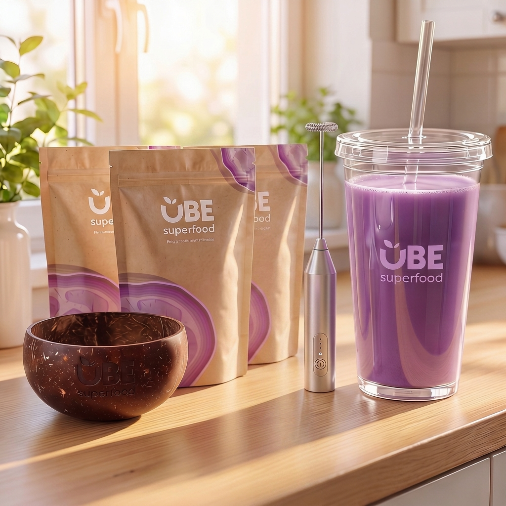 Organic Ube Powder - Premium Authentic Ube for Lattes & Baking
