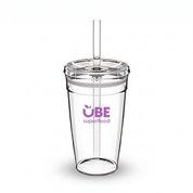 Unbreakable Ube glass to go (450ml/16oz)