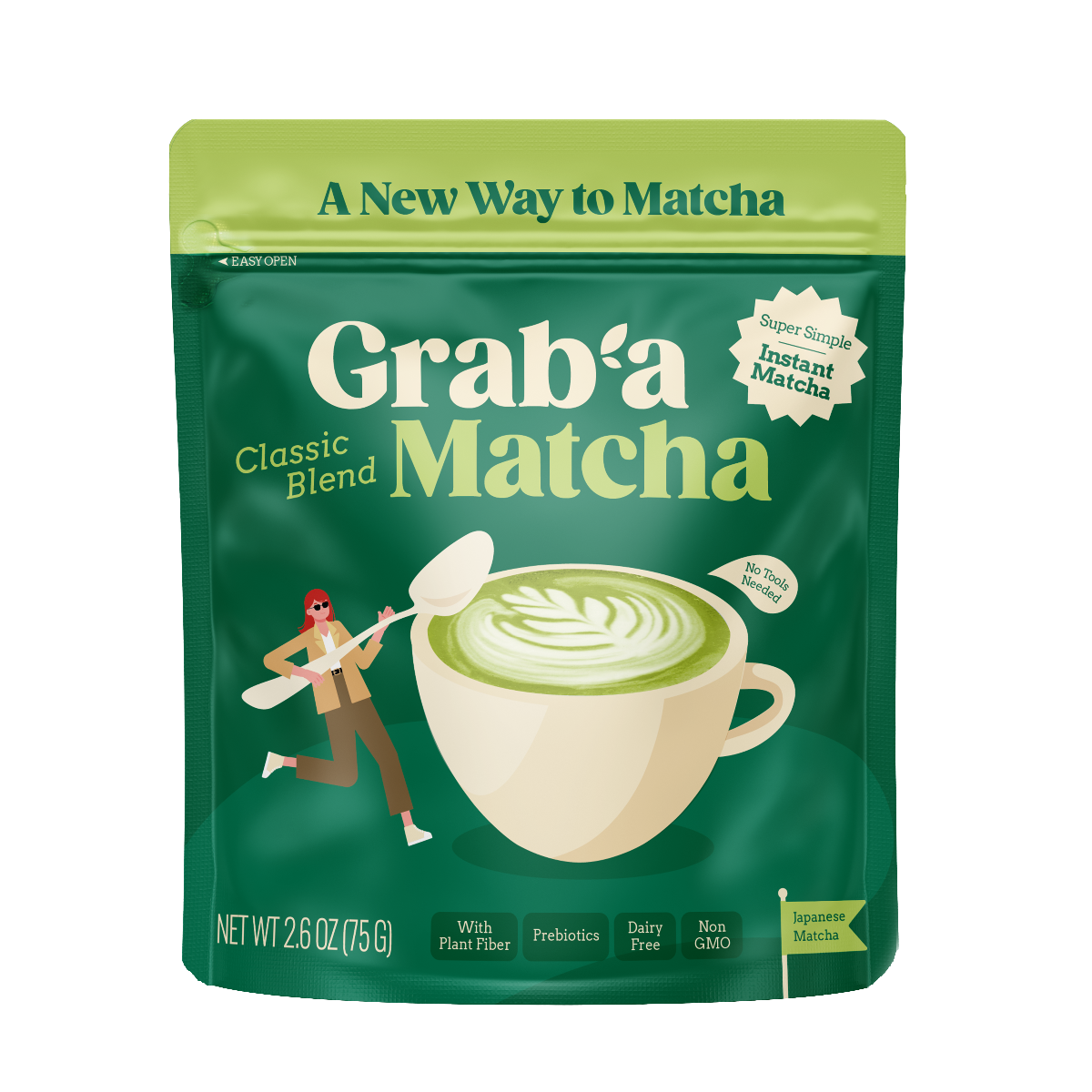 Instant Unsweetened Matcha Blend